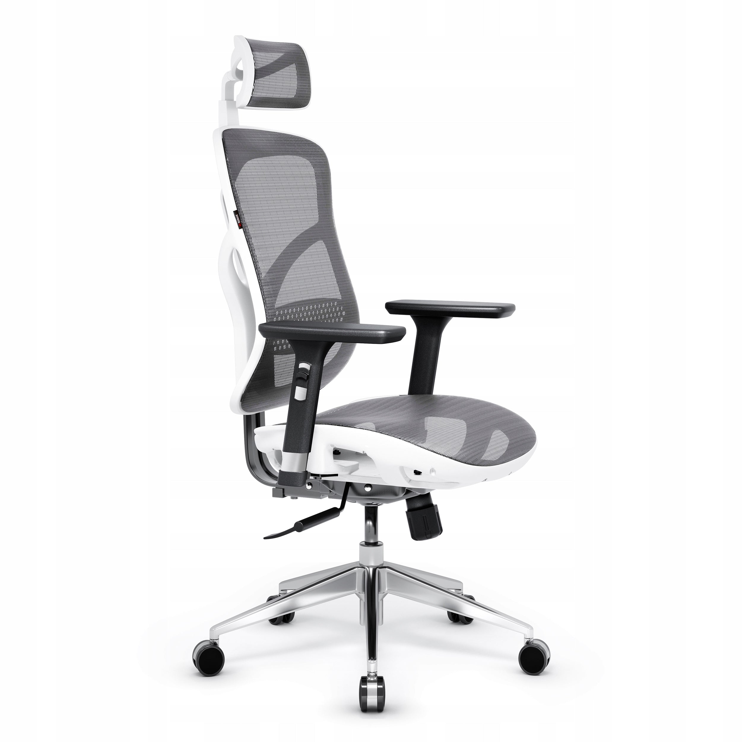 Ergonomic Office Chair for Work Office DIABLO V-Basic White-Grey
