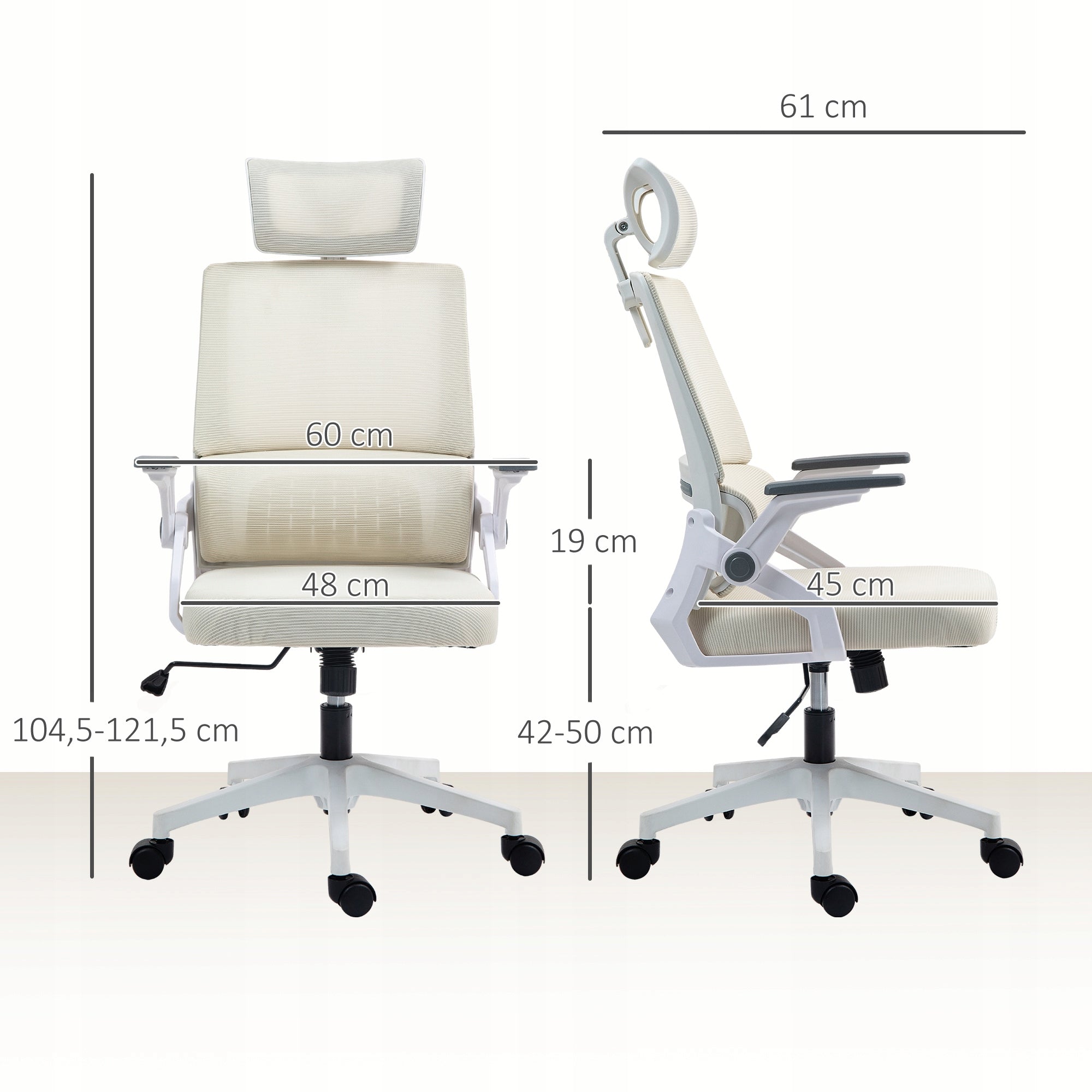 Ergonomic Office Chair with Adjustable Headrest, Mesh Manufacturer code 921-672V00BG