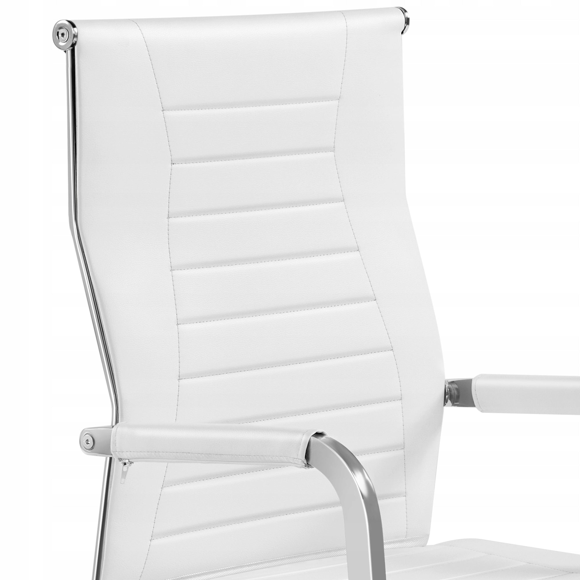 Ergonomic Office Chair with Armrests, Swivel, on Wheels, White Medical device no