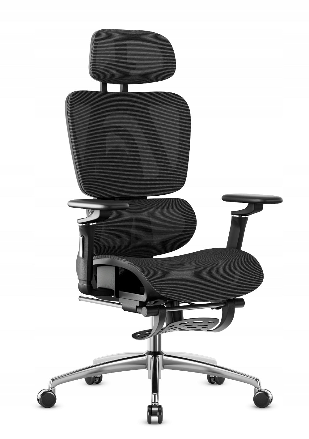 Ergonomic Office Chair with Footrest MarkAdler Expert 7.9 Black up to 150kg