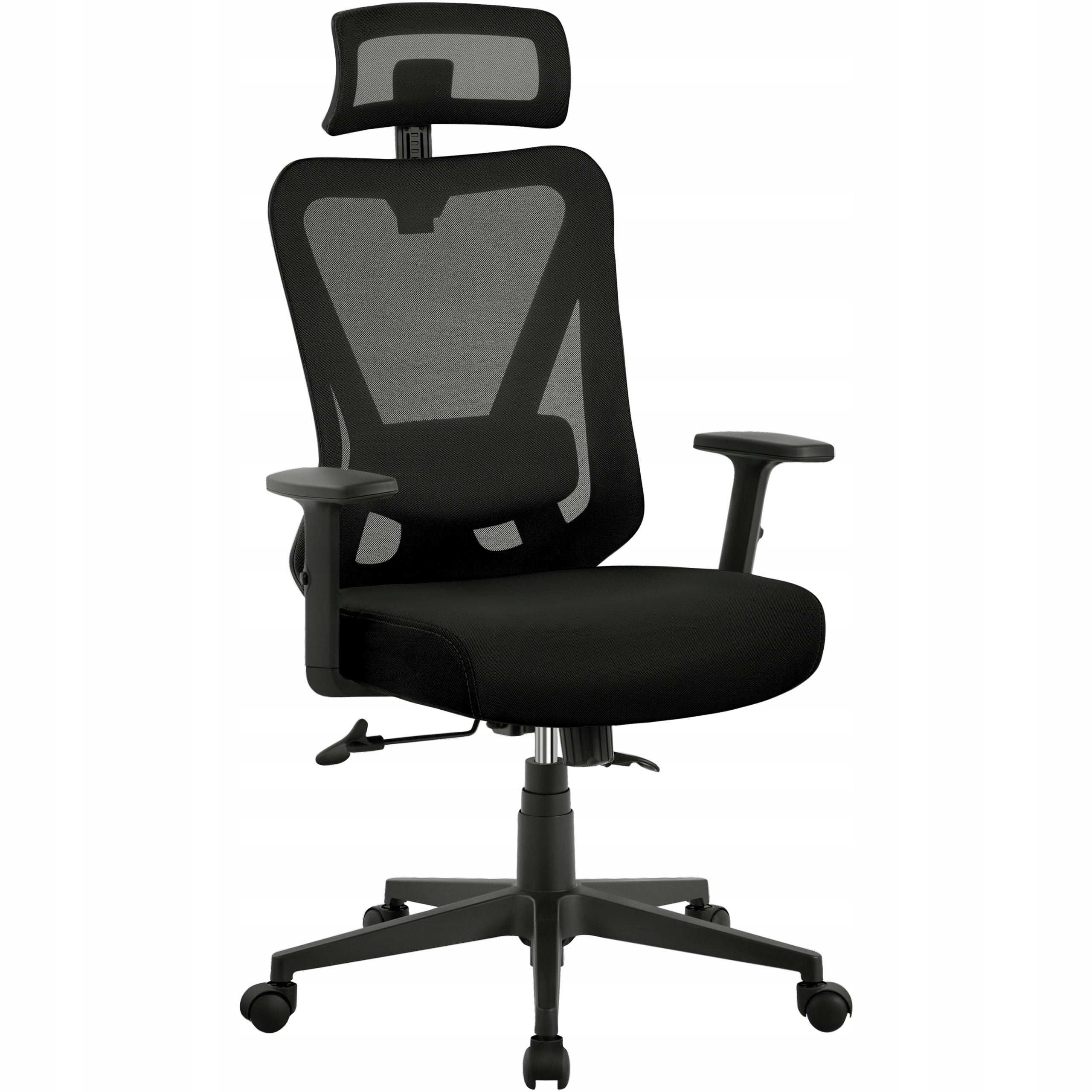 Ergonomic Office Chair with Height Adjustment, Black