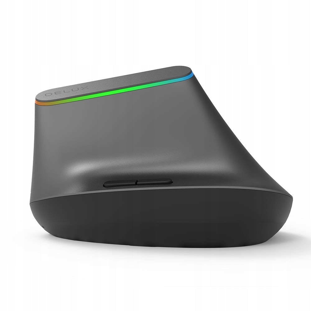 Ergonomic Vertical Mouse Delux M618DB Wireless FOR PC Reduces Pain Model M618DB