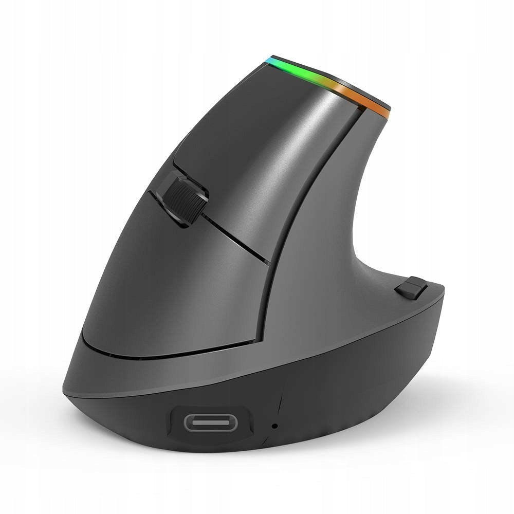 Ergonomic Vertical Mouse Delux M618DB Wireless FOR PC Reduces Pain