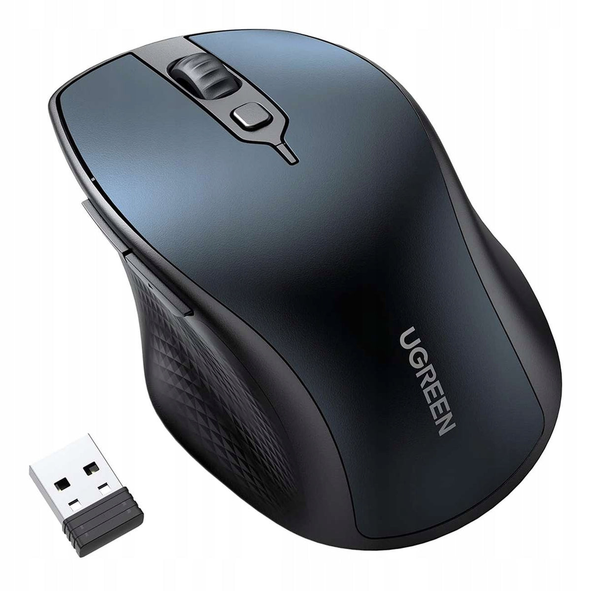 Ergonomic Wireless Mouse for Computer MU101 Bluetooth 2.4 GHz