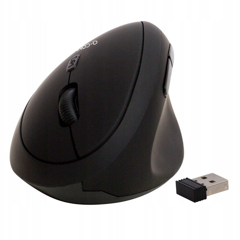 Ergonomic Wireless Vertical 6-Button Mouse for Right-Handed Packaging status original