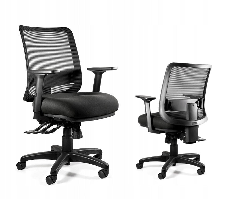 Ergonomic asynchronous swivel office chair
