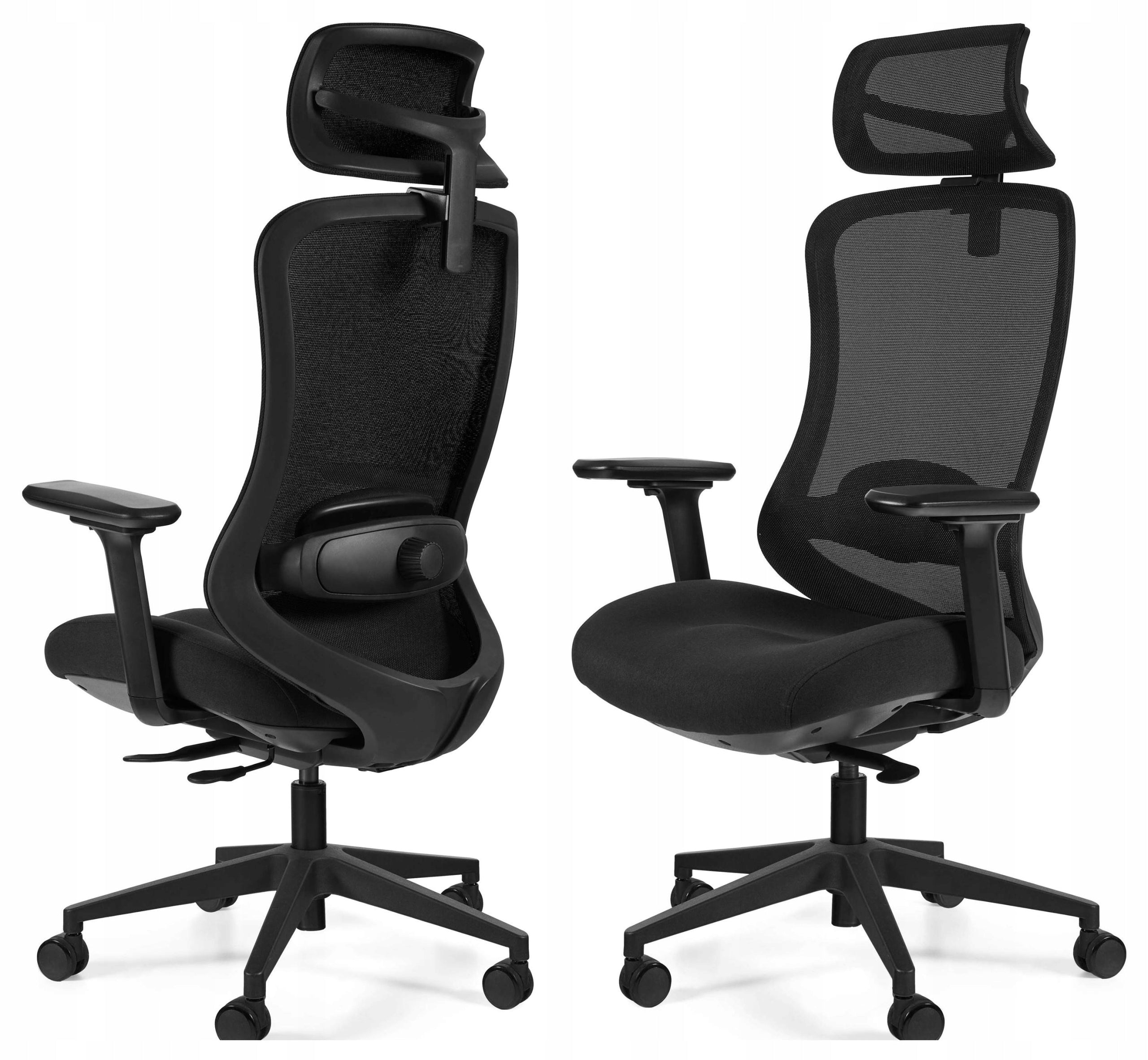 Ergonomic chair ErgoPro black swivel mesh office high Medical device no
