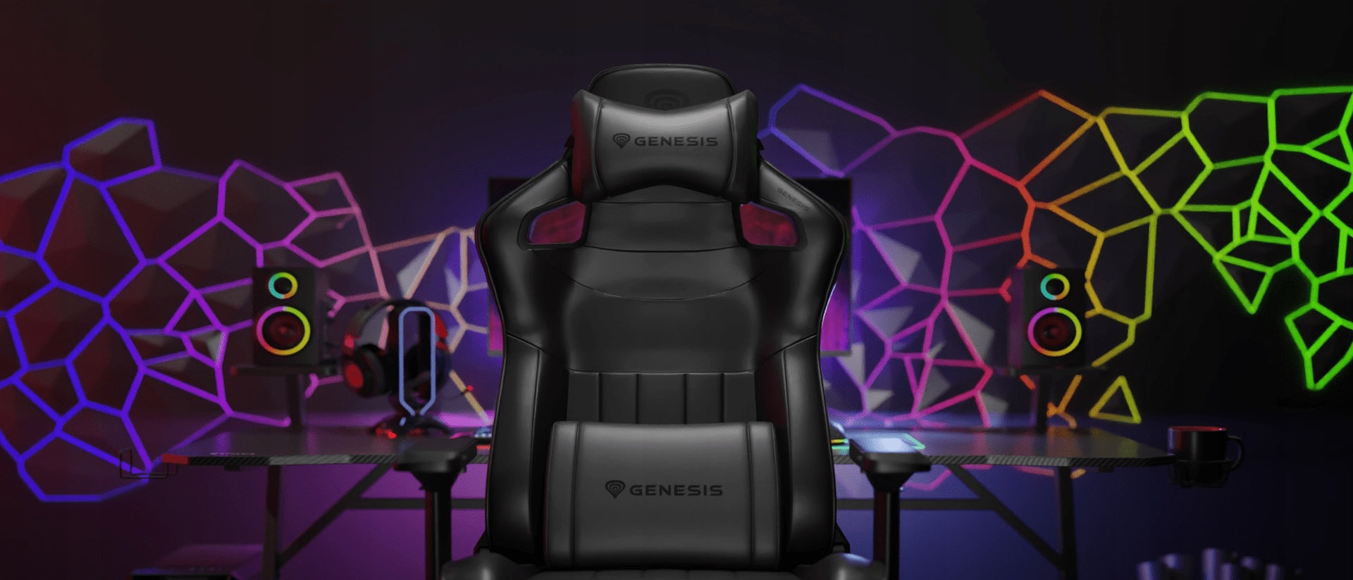 Ergonomic chair GENESIS Nitro 950 office gaming black NFG-1366 Maximum seat height 55 cm