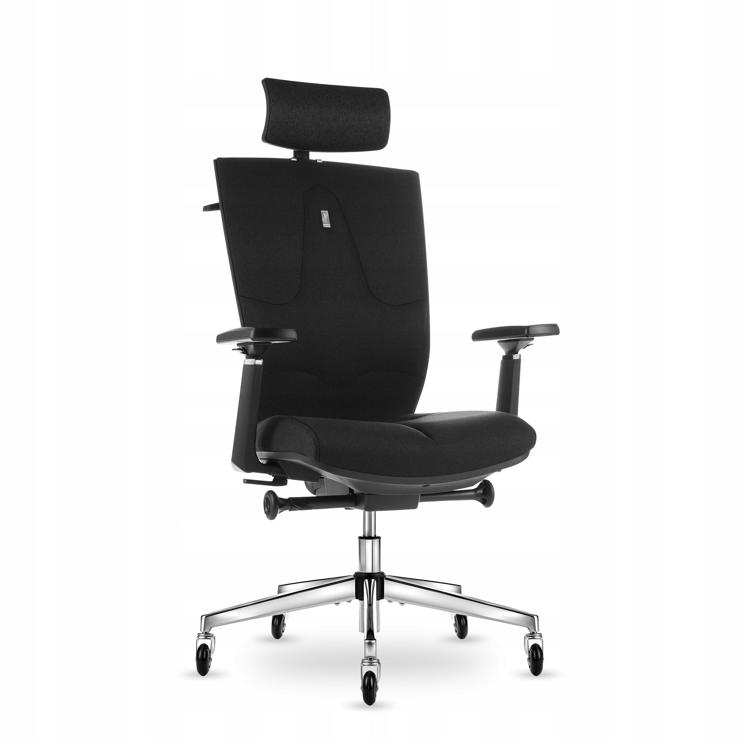 Ergonomic chair Kulik System Space Onyx Black - support for the spine
