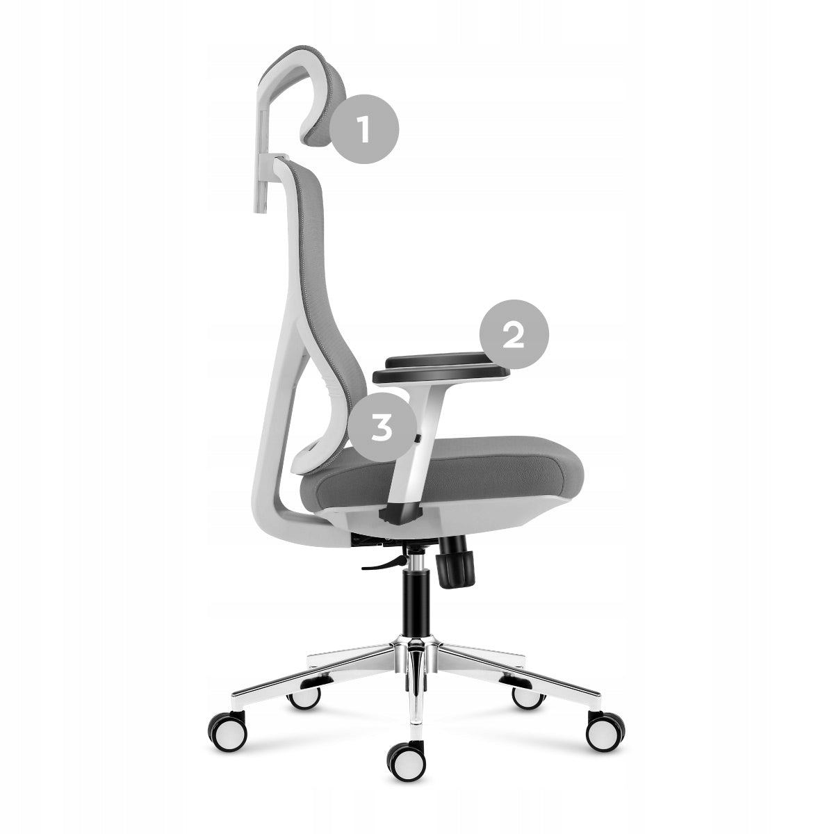 Ergonomic chair Mark Adler Manager 3.3 White Brand Markadler