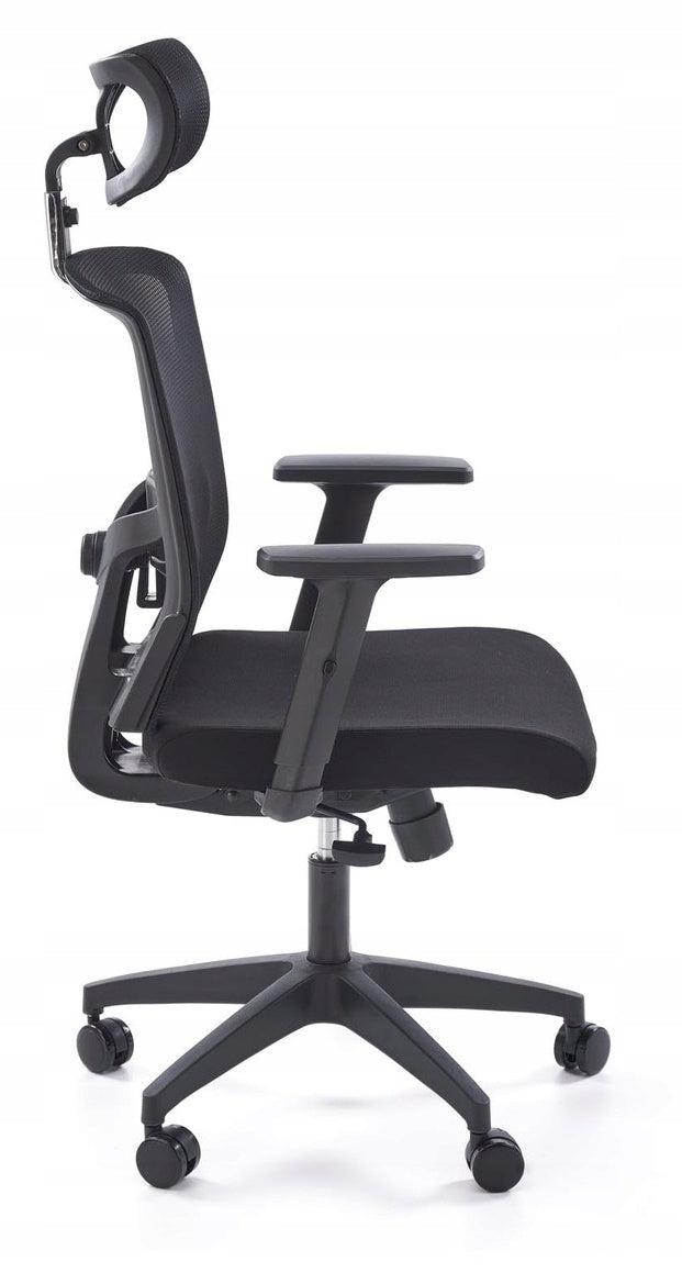 Ergonomic chair Mason black OFFICE SWIVEL chair fabric ATEST BHP Brand Halmar