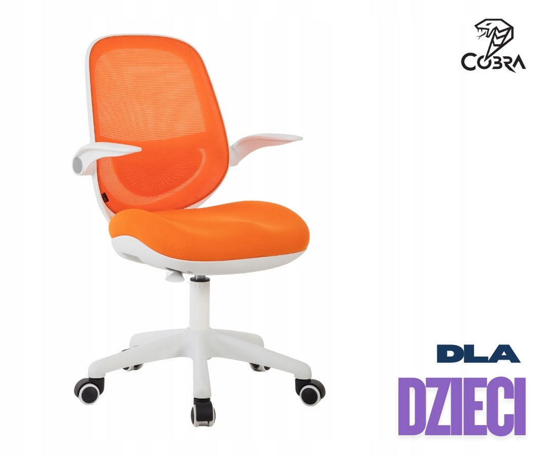 Ergonomic chair for children COBRA King Junior HF103OR orange