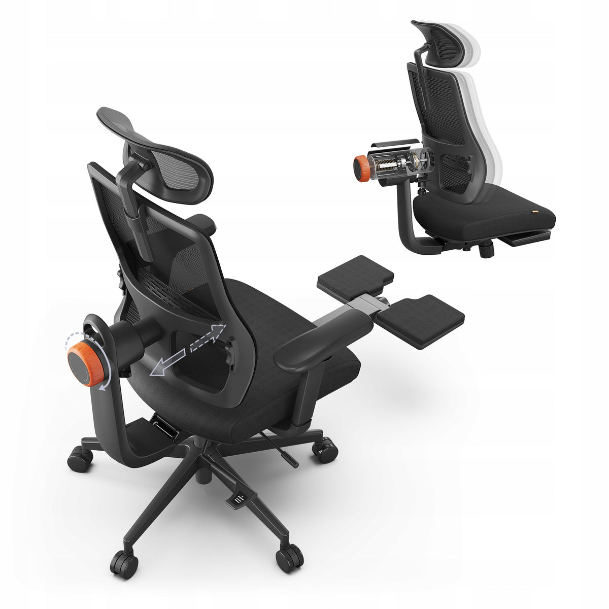 Ergonomic chair set Newtral MAGICH-BP footrest+LAPD work table Brand no brand