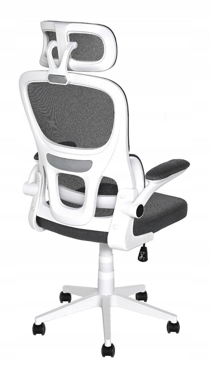 Ergonomic desk swivel chair Adjustable TILT headrest support Furniture depth 60 cm