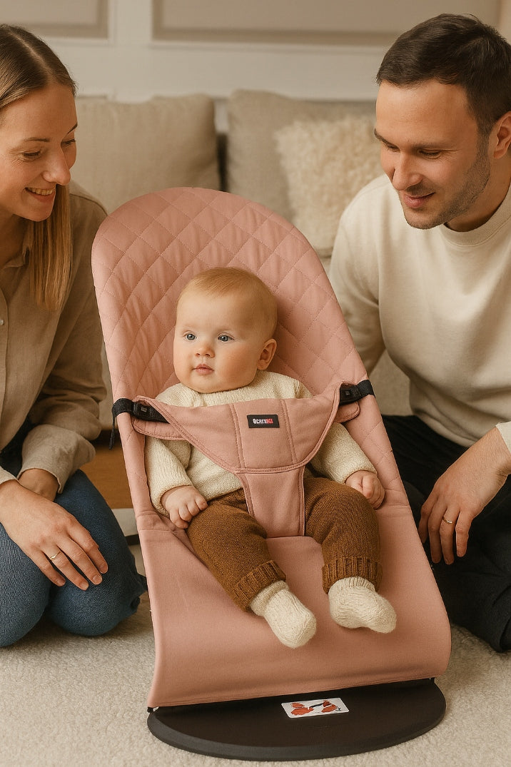 Ergonomic lounger for sensitive baby skin "Tavalax" Kid's weight 0 - 18 kg