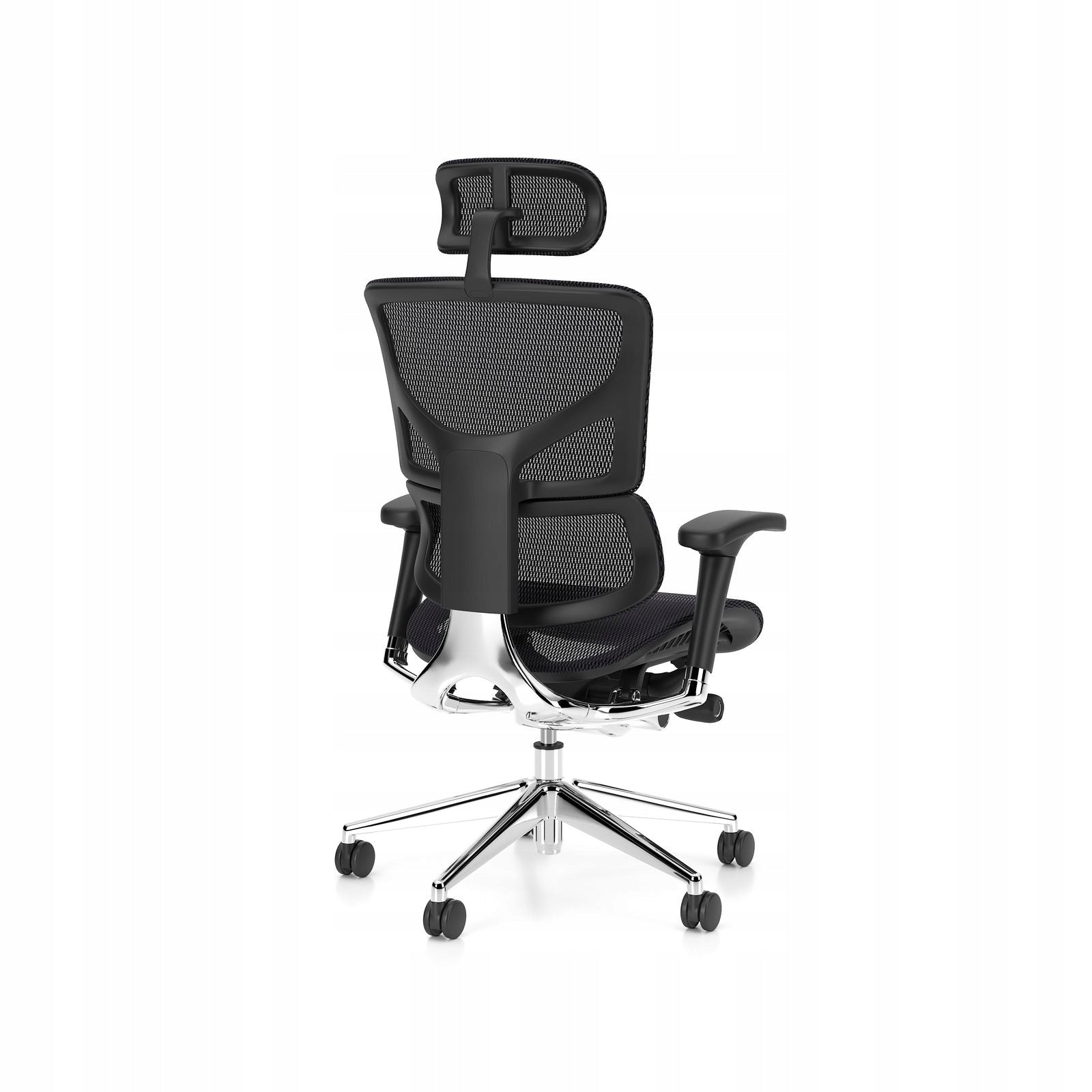 Ergonomic mesh swivel chair ERGO1 (Ergohuman) black Nowy Styl Packaging status original