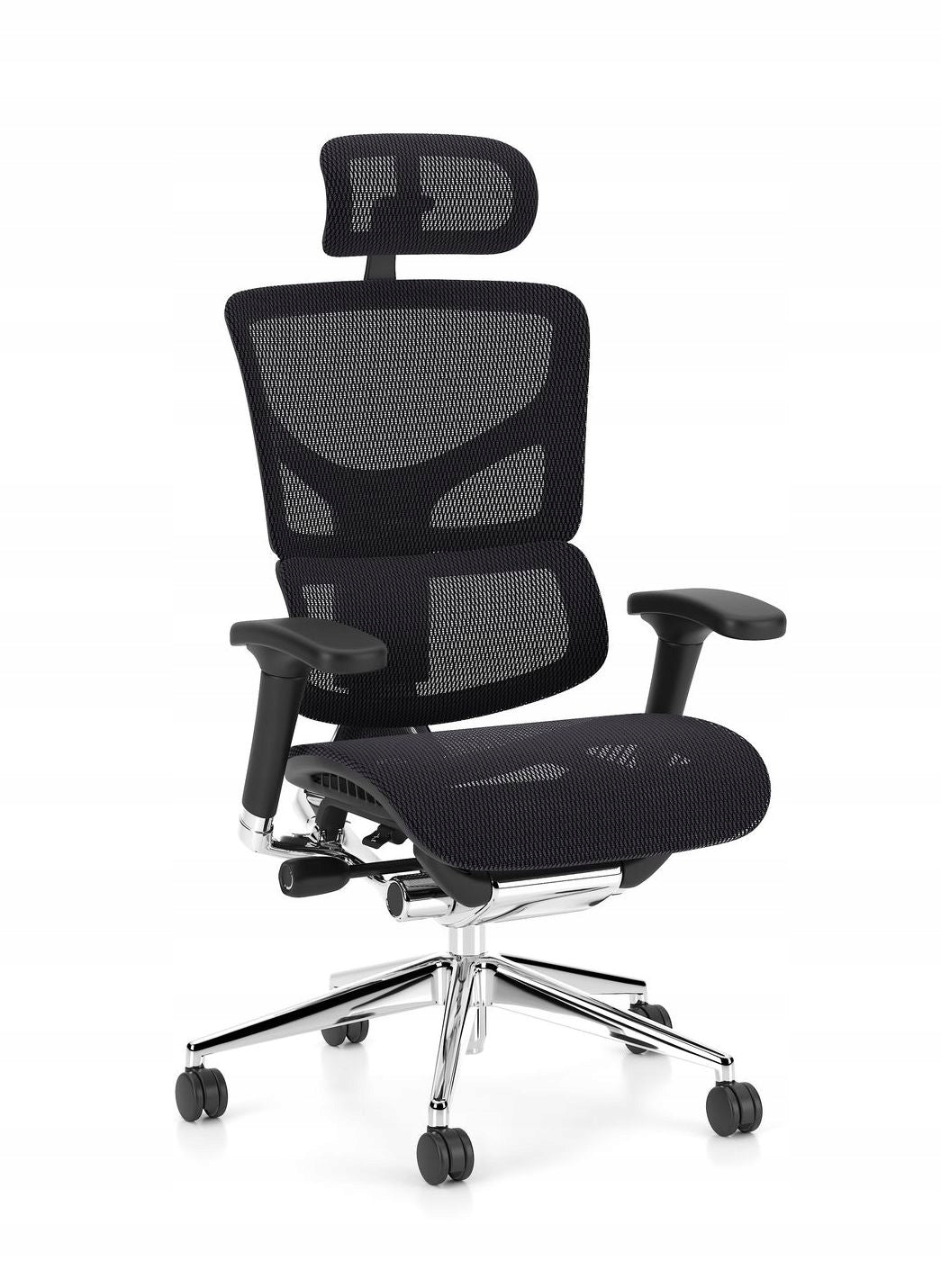 Ergonomic mesh swivel chair ERGO1 (Ergohuman) black Nowy Styl