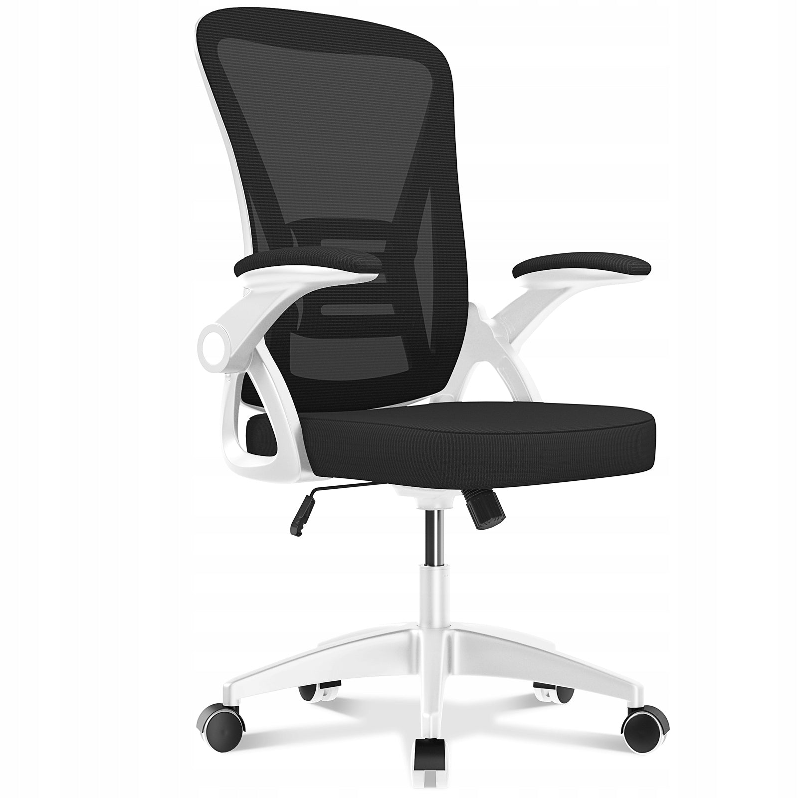 Ergonomic mesh swivel chair with adjustable support