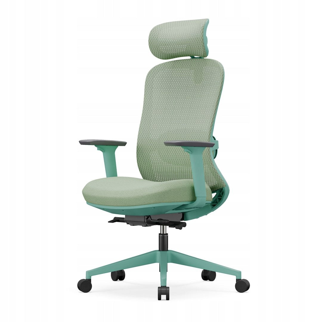 Ergonomic office chair ANGEL fizjO mint with massage function Brand Angel