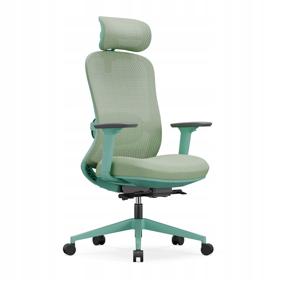 Ergonomic office chair ANGEL fizjO mint with massage function Packaging status original