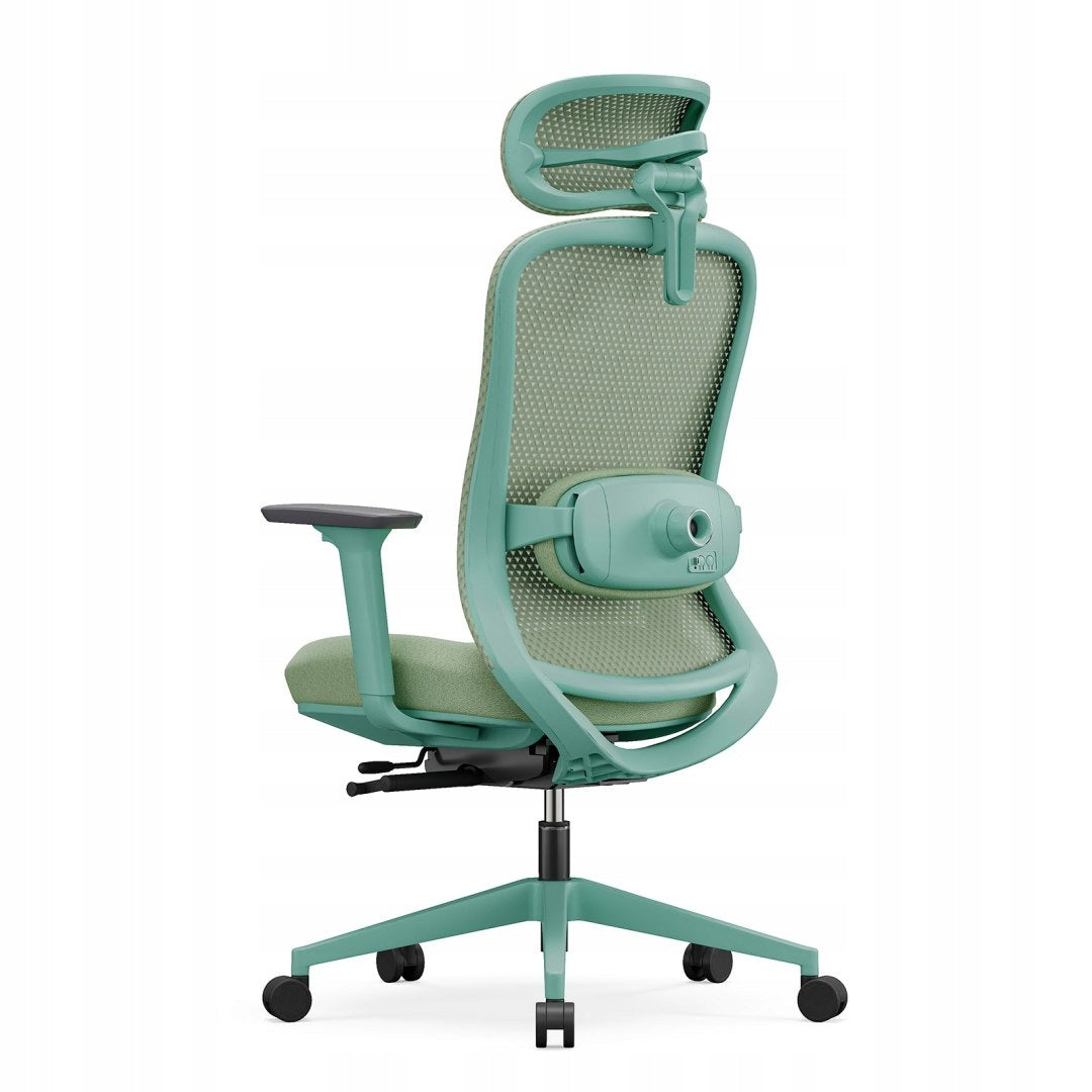 Ergonomic office chair ANGEL fizjO mint with massage function