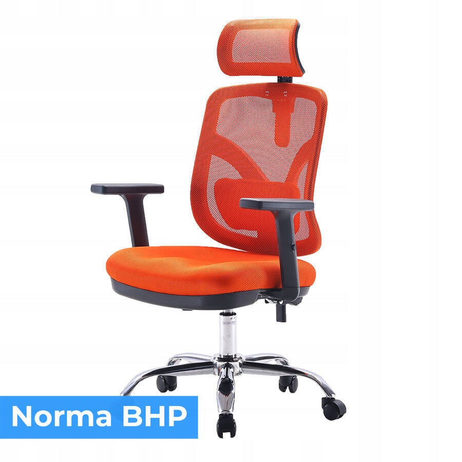 Ergonomic office chair Angel jRotary caste ORANGE mesh Manufacturer code JOKASTA-M56-M104