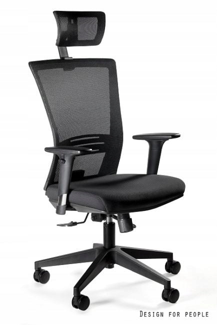 Ergonomic office chair ERGONIC Unique new health and safety black