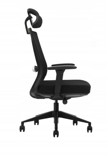 Ergonomic office chair Ergoflex black MEETS THE LATEST HEALTH AND SAFETY STANDARDS Manufacturer code Meb125Ergoflex