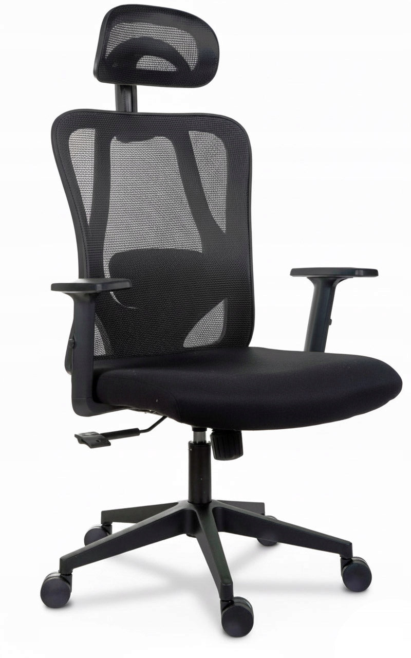Ergonomic office chair FXB004 adjustable armrests and headrest, health and safety EAN (GTIN) 5902751547863