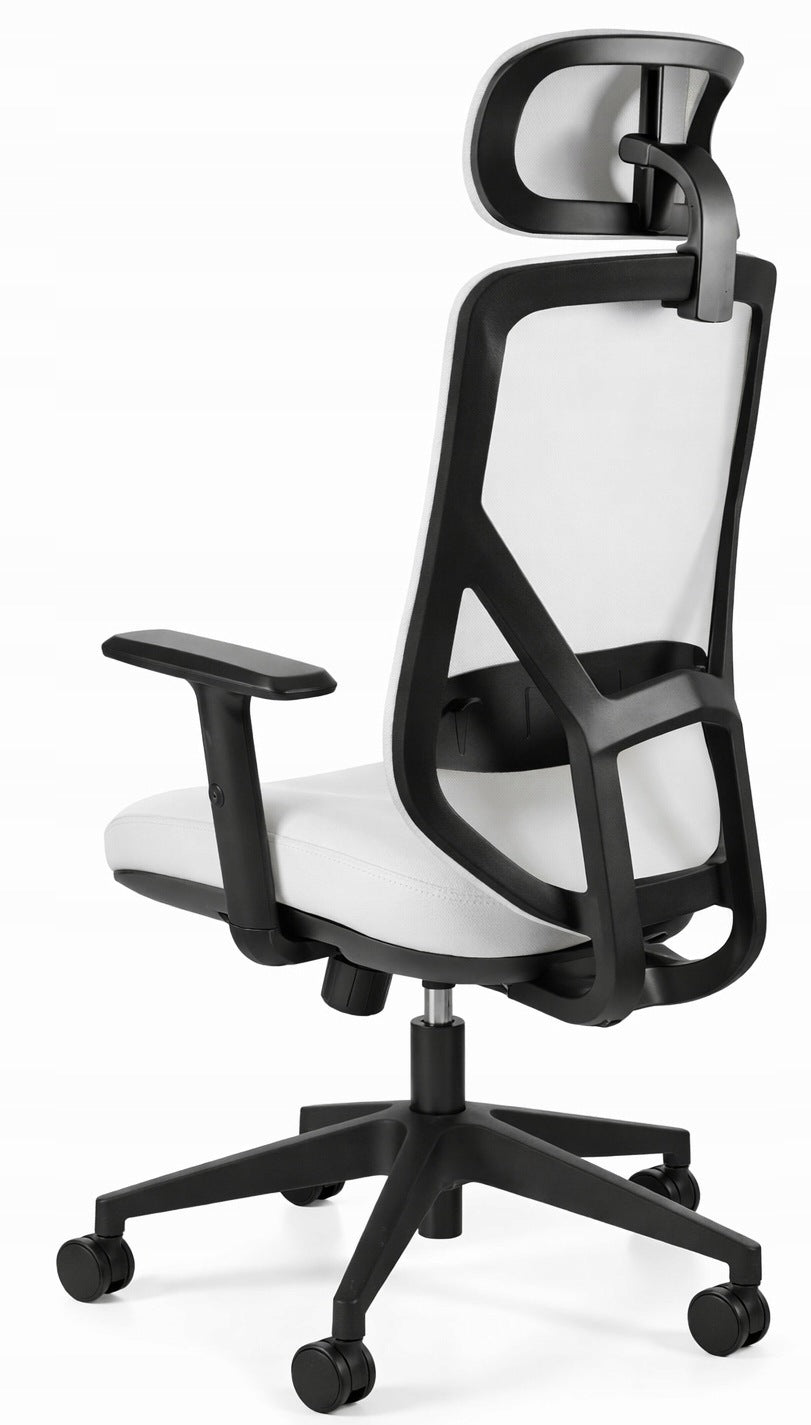 Ergonomic office chair HIT PU Grey – SYNCHRON Headrest Adjustment Manufacturer code FN021H-3-BST335-006