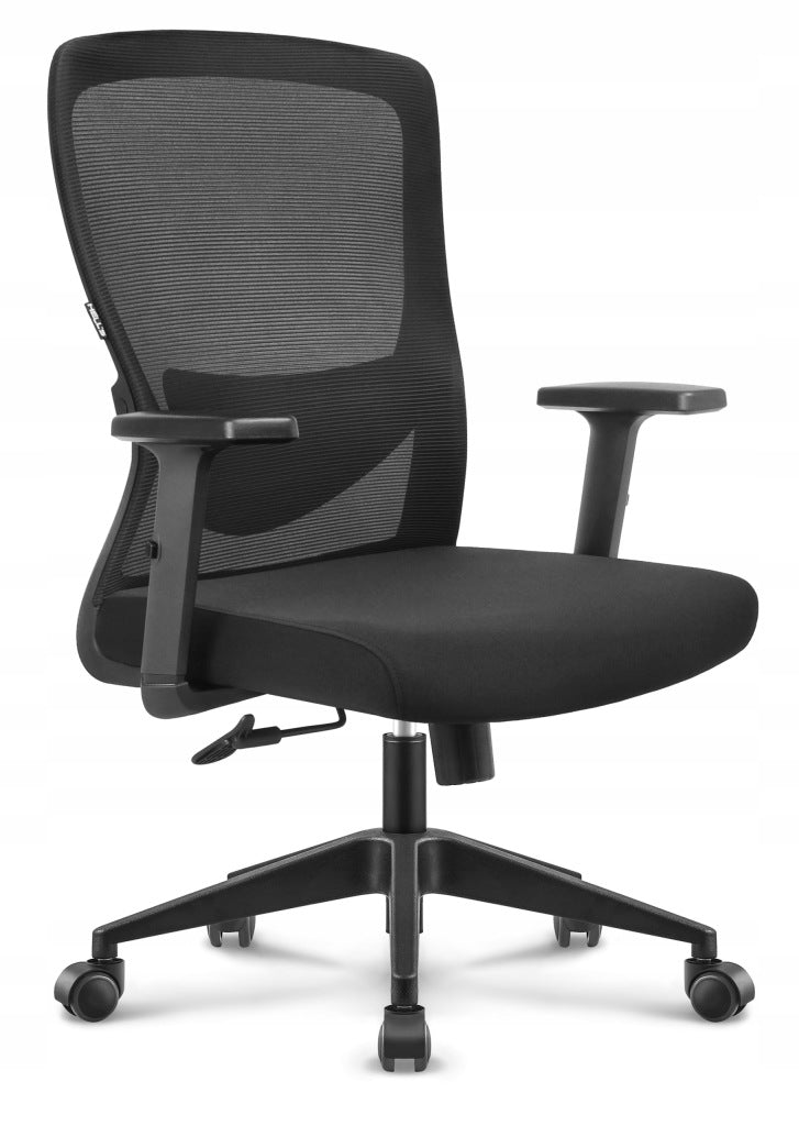 Ergonomic office chair Hell's Chair HC- 1040 Lite Black Fabric Furniture depth 51 cm