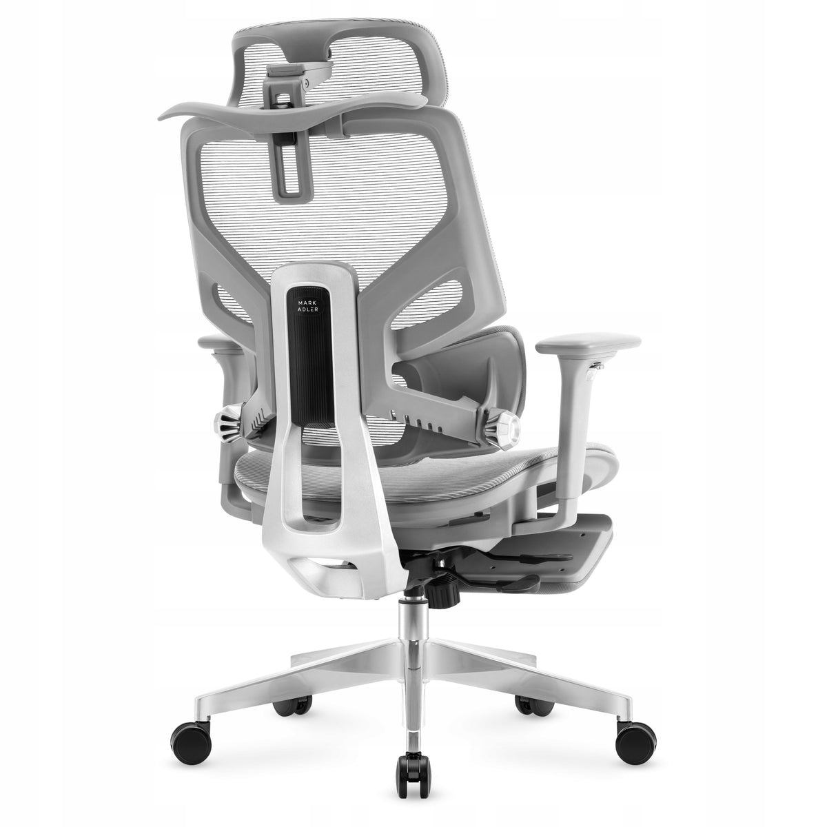 Ergonomic office chair Mark Adler Expert 8.7 grey footrest bhp