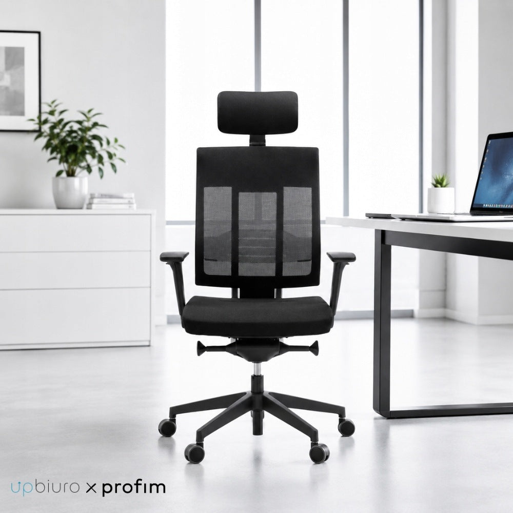 Ergonomic office chair Profim Xenon Net 111 SL Black Packaging status original