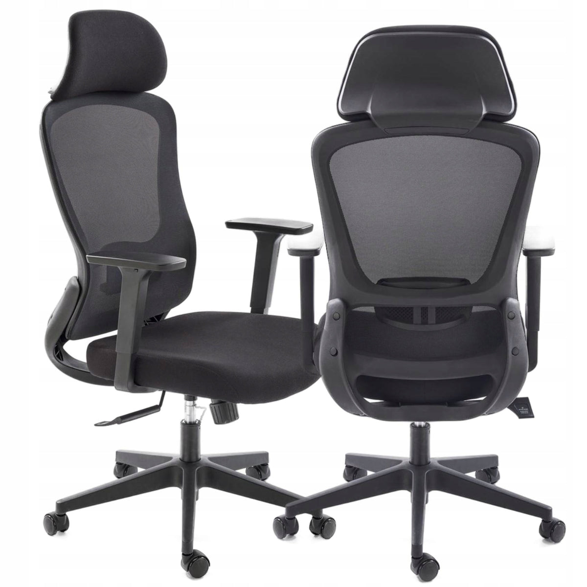 Ergonomic office chair SONAR multiblock mesh black NEW HEALTH AND SAFETY STANDARDS
