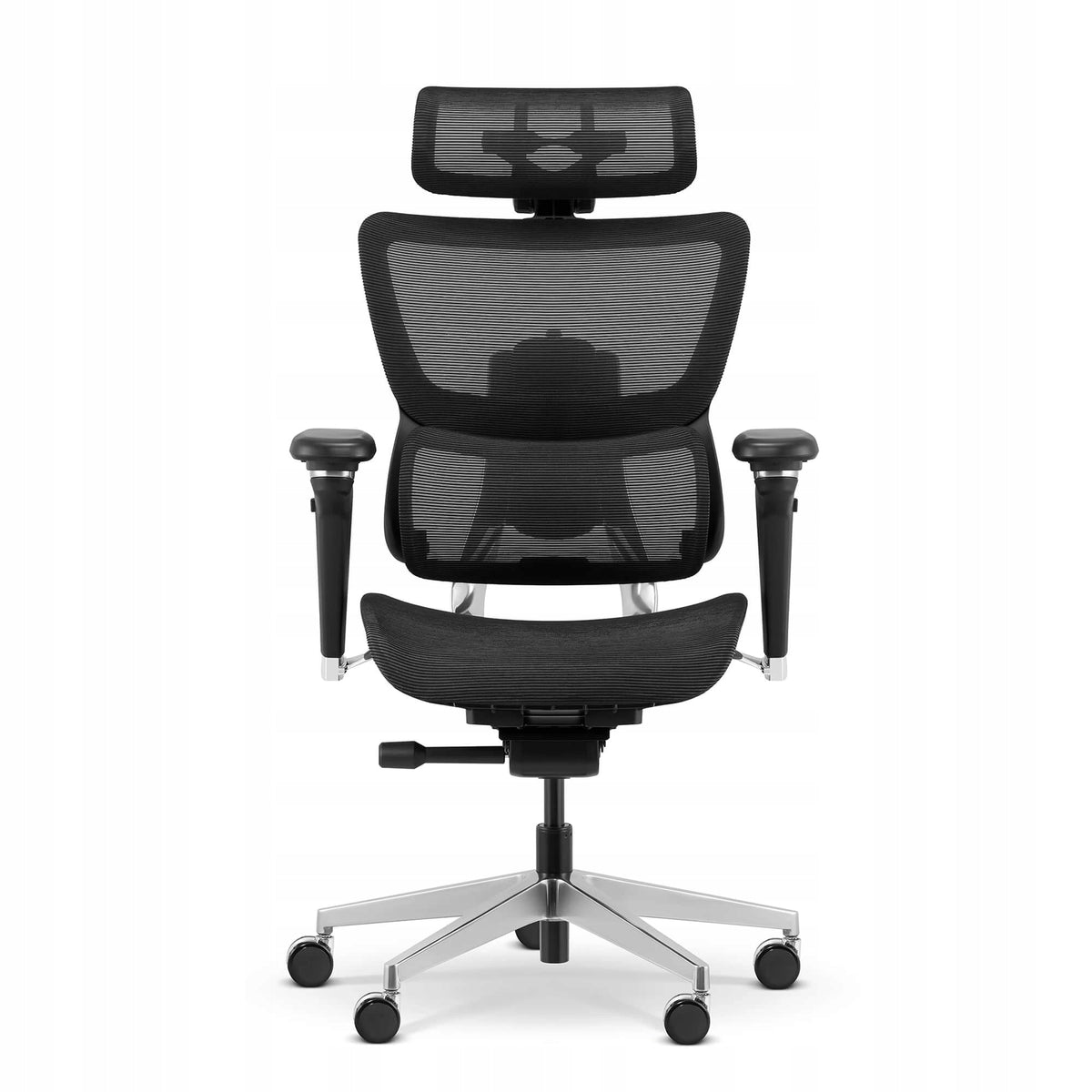 Ergonomic office chair Slideup black mesh adjustment NORMA BHP Brand Meb-lab