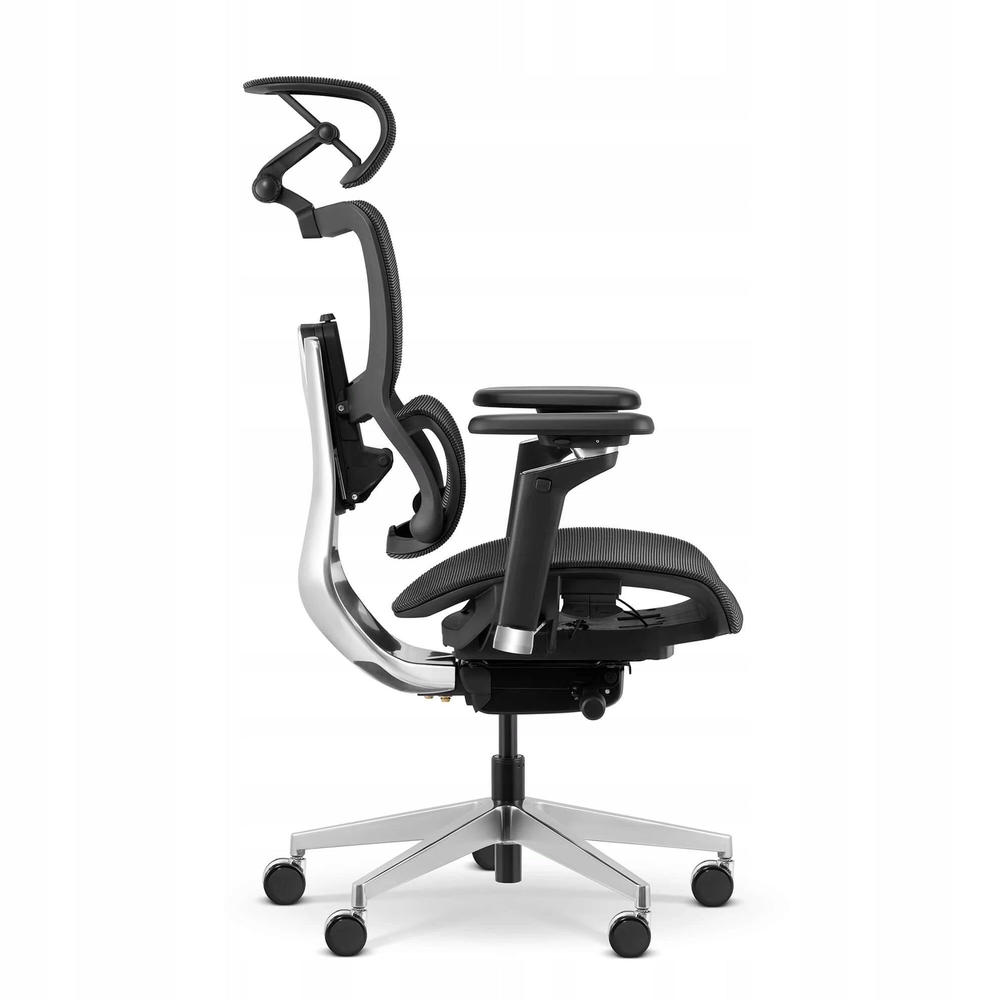 Ergonomic office chair Slideup black mesh adjustment NORMA BHP