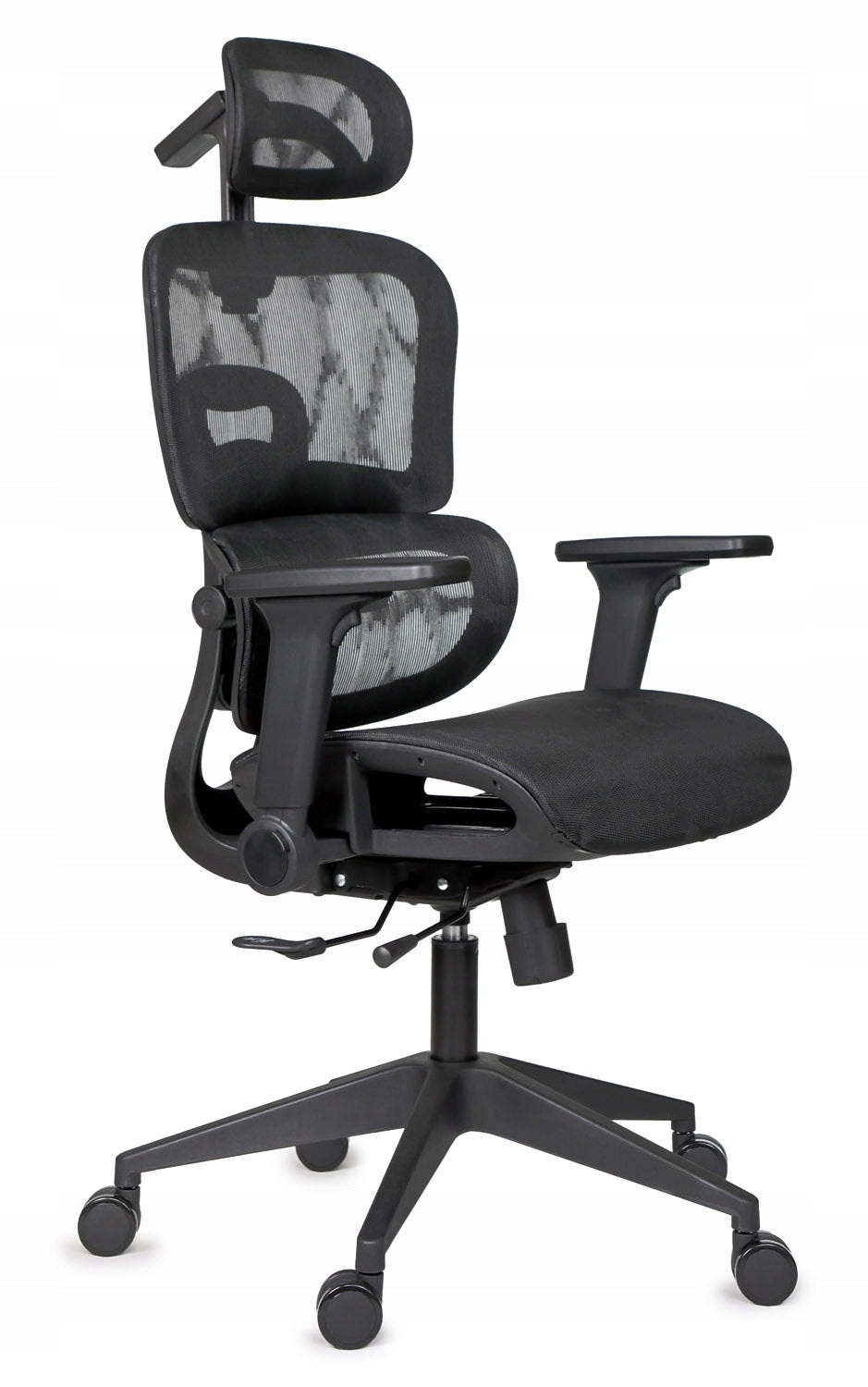 Ergonomic office chair full adjustment armrests, headrest, lumbar Packaging status original