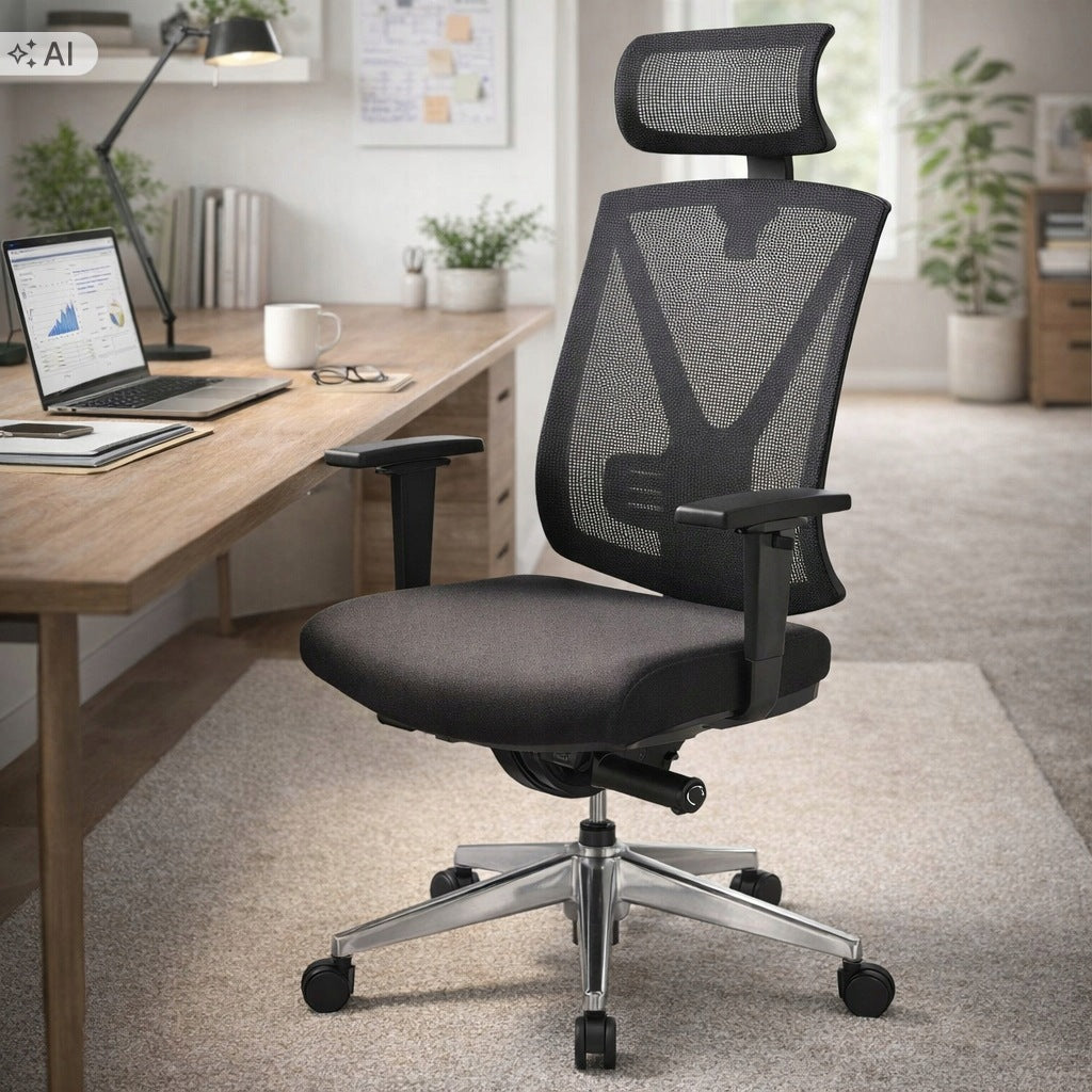 Ergonomic office chair swivel black 1 pc EC901 SIGMA Packaging status original