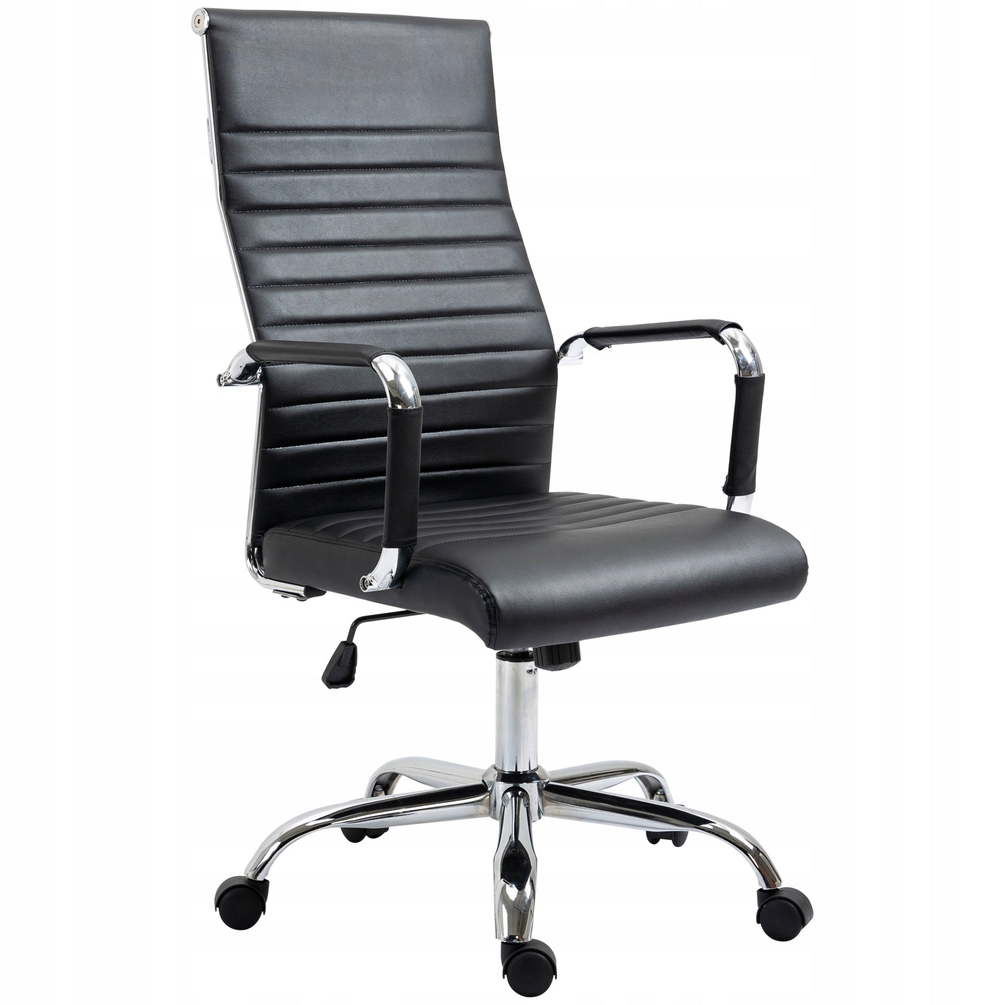 Ergonomic office chair, swivel chair black, comfortable to work with