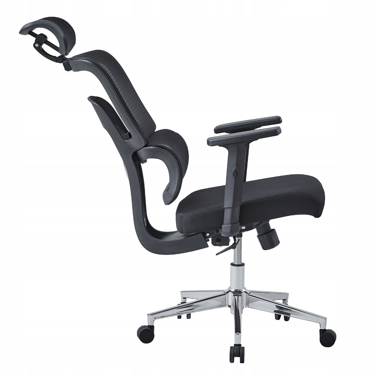 Ergonomic office chair with rocking lock black swivel Breeze Plus 90 EAN (GTIN) 5907317422134