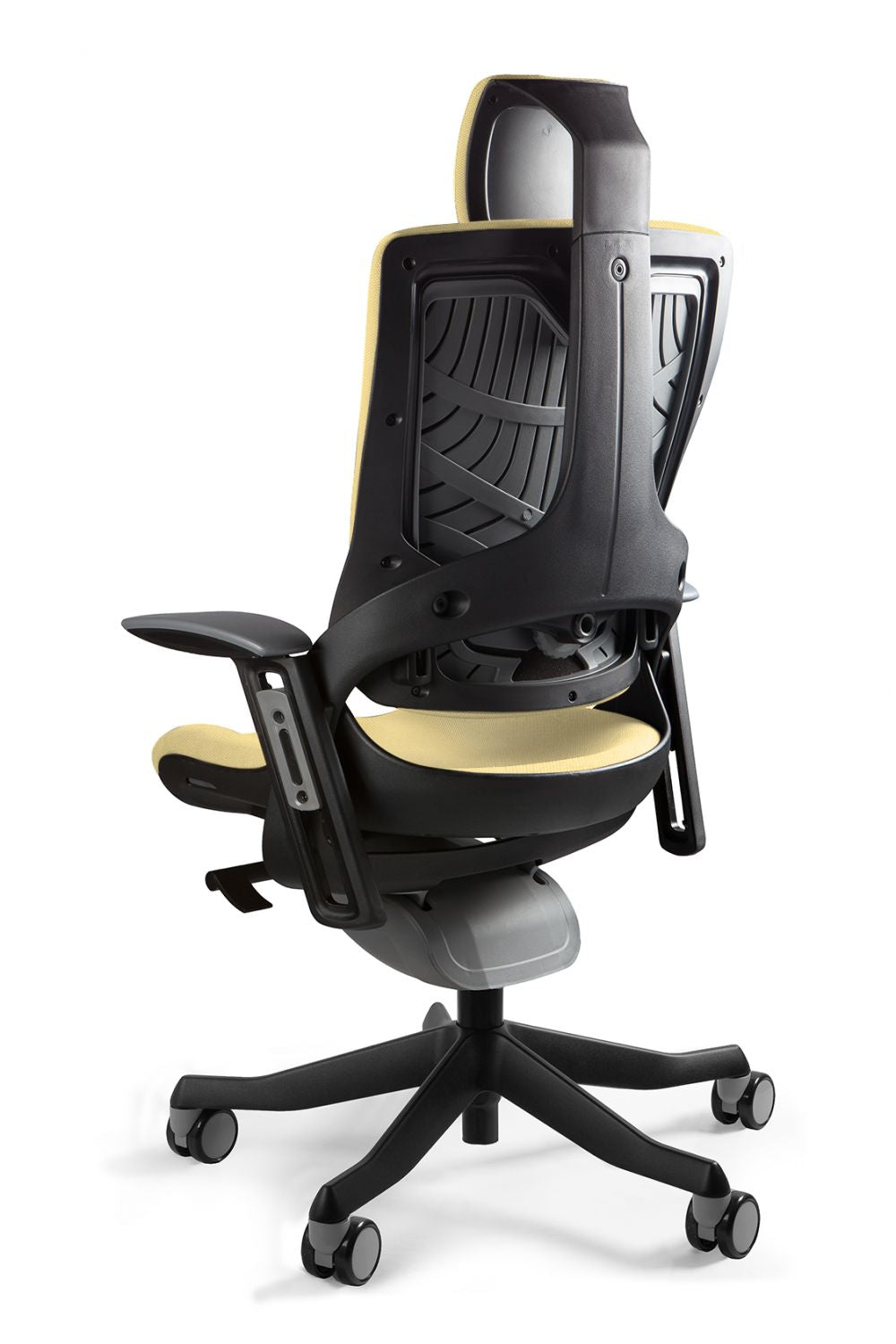 Ergonomic office swivel chair Wau 2 buttercup Kind rotary