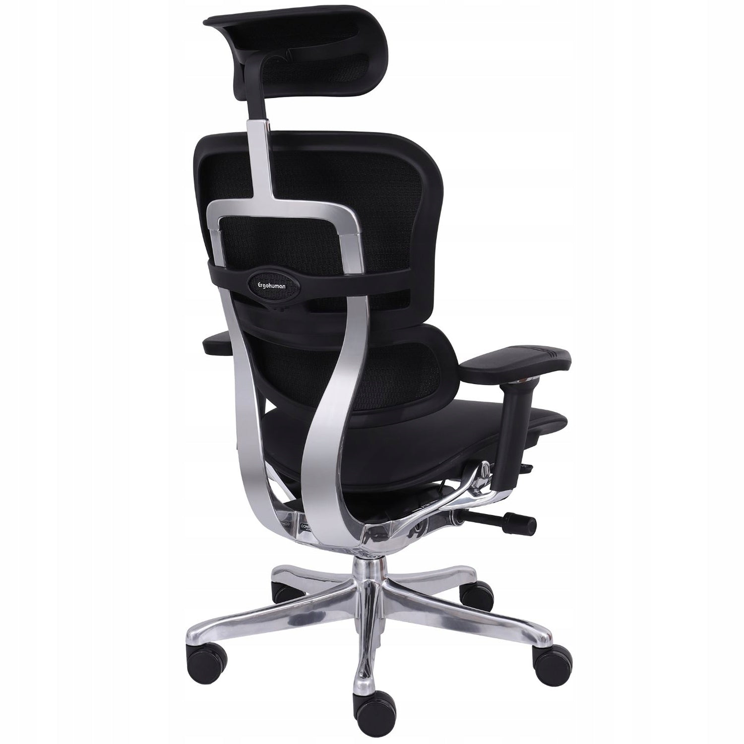 Ergonomic swivel office chair Ergohuman 2 Elite Genuine leather Black Manufacturer code Ergohuman 2 Elite ST LE01 Black