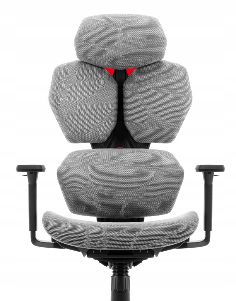 Ergonomic swivel office chair Hell's Chair HC-1010 grey fabric Brand HELL'S CHAIR