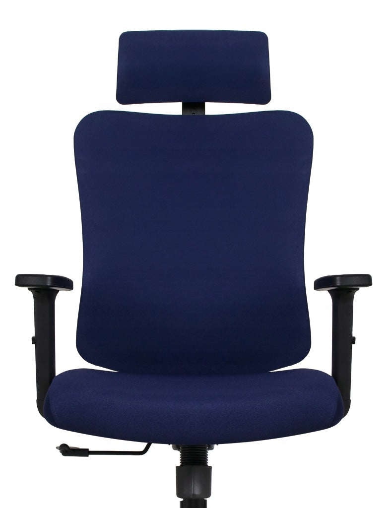 Ergonomic swivel office chair Hell's Chair HC-1041 Navy Fabric Brand HELL'S CHAIR