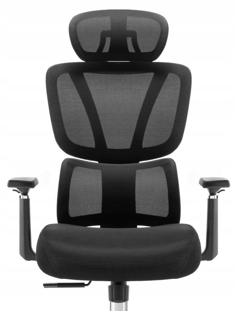Ergonomic swivel office chair Hell's Chair HC-1043 black fabric