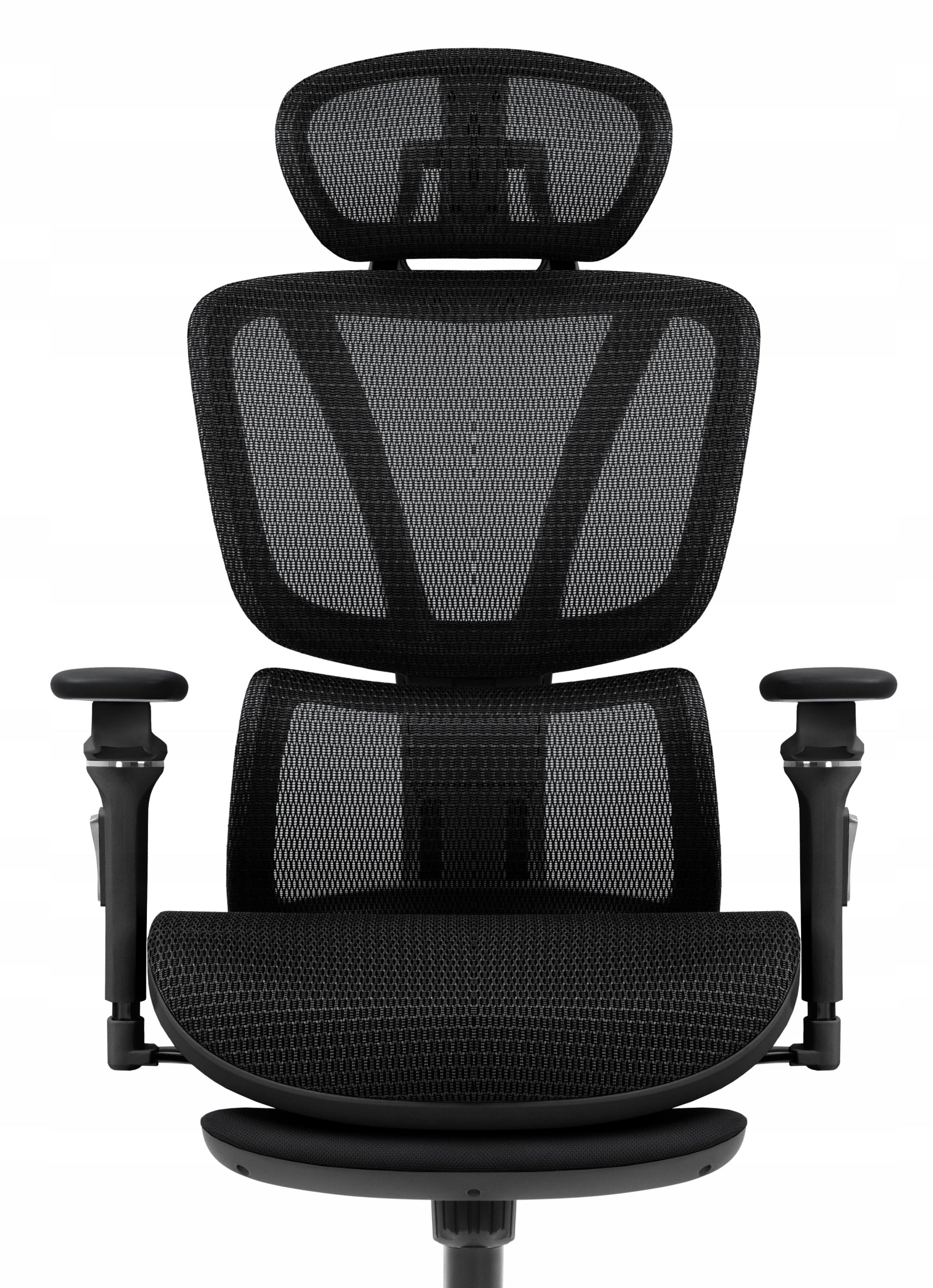 Ergonomic swivel office chair Hell's Chair HC- 1044 Black Fabric