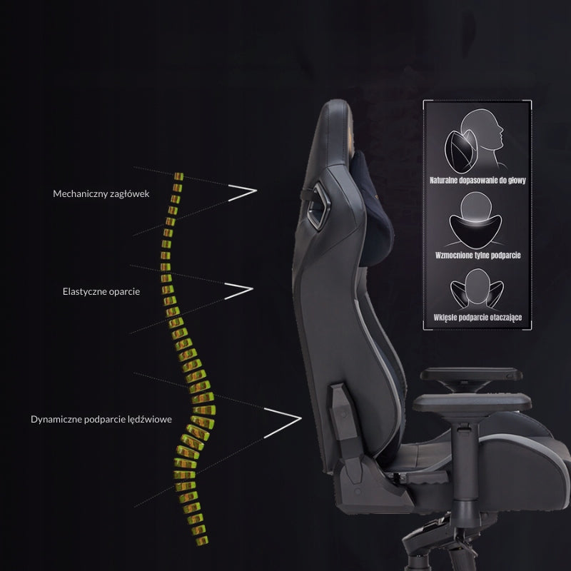 Ergonomic swivel office chair|Neologic Antares GOLDEN gaming chair Manufacturer code RGC 97058