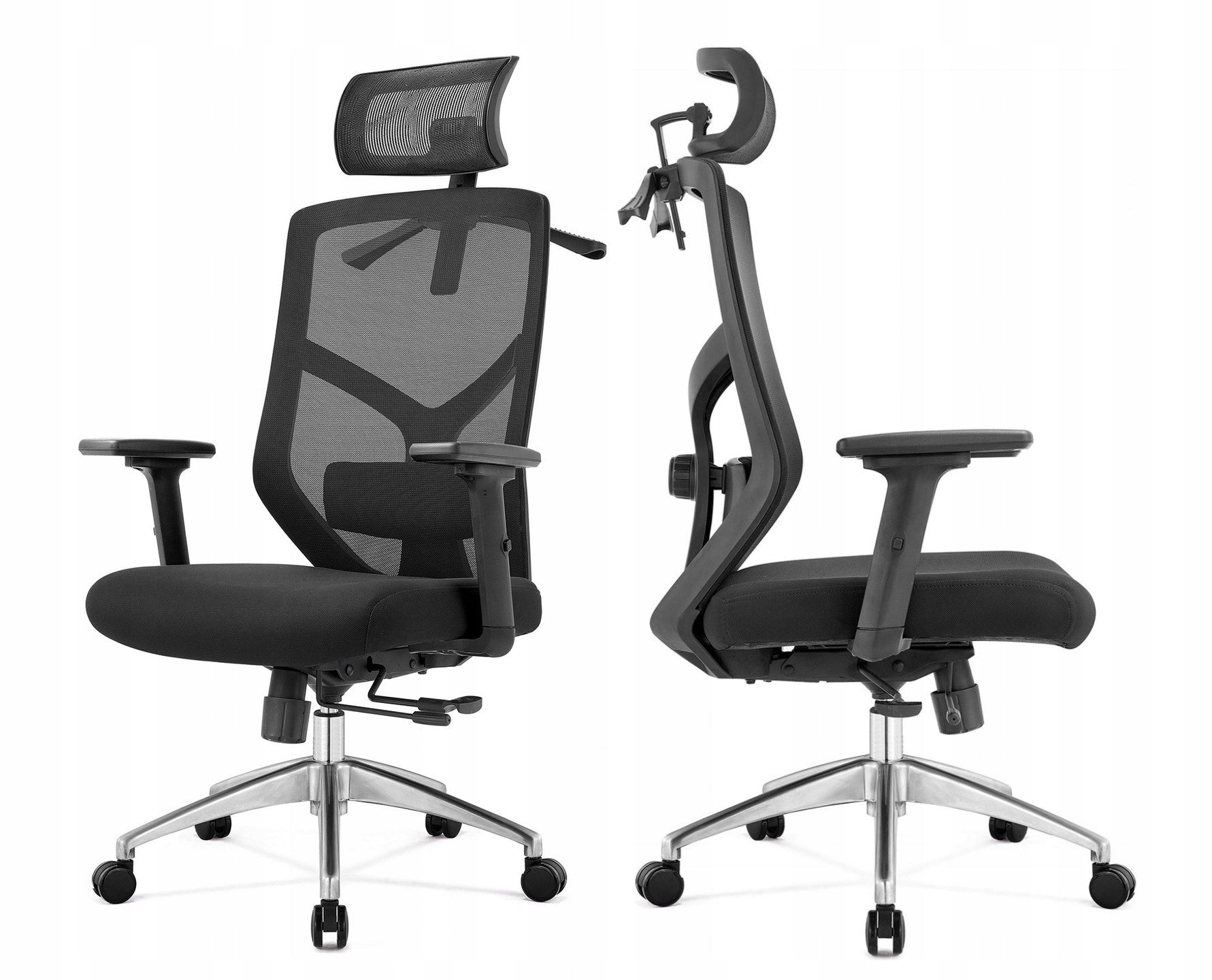Ergonomic swivel office chair up to 150kg*Sliding seat*Health and safety standard