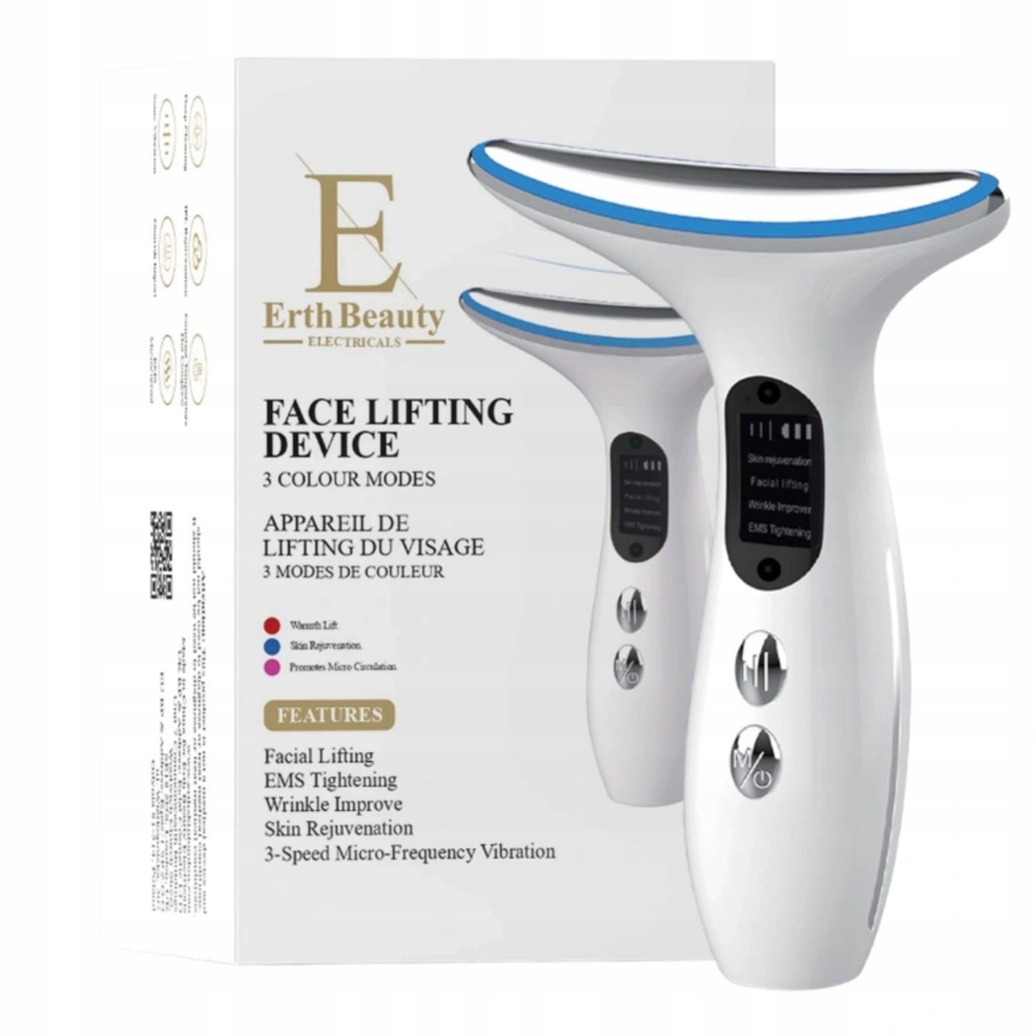 Erth Skin London Face Lifting Device – LED and EMS Therapy Medical device no