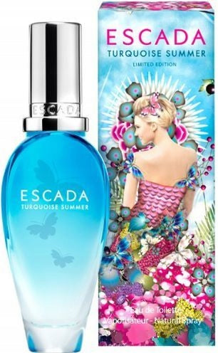 Escada Turquoise Summer EDT 50ml Ladies Limited Edition UNIQUE Packaging status original